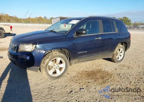 2014 Jeep Compass Sport z USA, uszkodzony, nr VIN 1C4NJDBB4ED546437